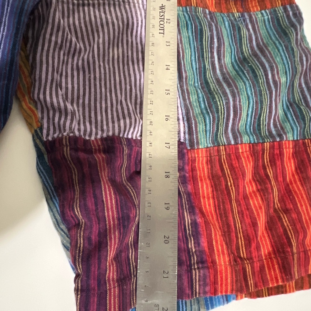 Rising International Multicolor Patchwork Men's S… - image 5